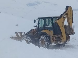 Aşkale’de Aniden Bastıran Tipi Geçit Vermedi