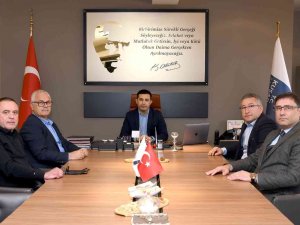 Başkan Ömer Günel Siyasi Partilerin İlçe Başkanlarıyla Bir Araya Geldi