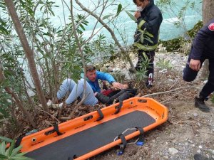 Alman Turist Atv İle Uçuruma Yuvarlandı