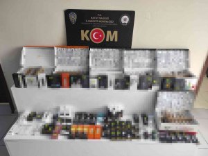 Hatay’da Kaçak Elektronik Sigara Ve Parçaları Ele Geçirildi