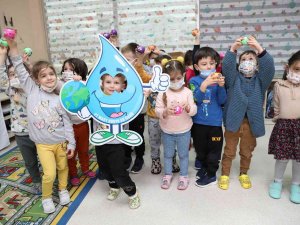 Kreş Öğrencilerine Suyun Önemi Anlatıldı