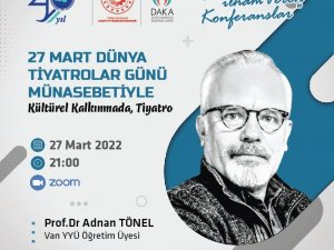 Prof. Dr. Adnan Tönel’den İki Bilimsel Etkinlik