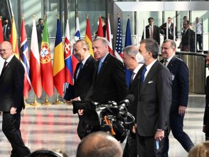 Cumhurbaşkanı Erdoğan Nato Karargahında