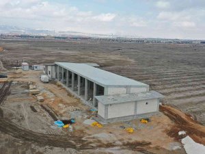 Konya Büyükşehir Belediyesi Sanayi İ̇tfaiye Merkezi Hızla Yükseliyor