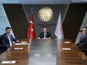 Subü Rektörü Sarıbıyık, Bakan Varank İle Bir Araya Geldi