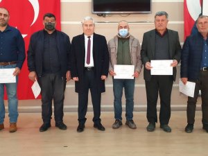 Aşılı Fıstık Çamı Fidan Üretimi Projesi’ne Katılanlar Sertifikalandırıldı