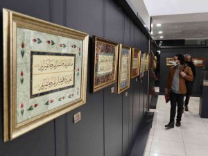“Aşk Boyadı Beni Kane” Ebru Sergisi Sanatseverlerle Buluştu