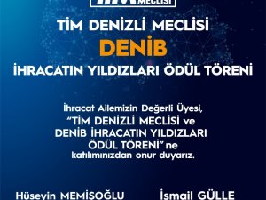 Denizli’nin İhracattaki Yıldızları Ödüllendirilecek