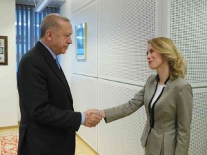 Cumhurbaşkanı Erdoğan, Estonya Başbakanı Kallas İle Görüştü