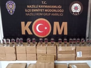 Nazilli’de 220 Litre Etil Alkol Ele Geçirildi