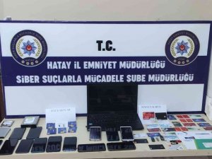 Hatay’da Dolandırıcılık Operasyonu