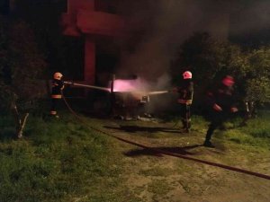 Köyceğiz’de Araç Yangını