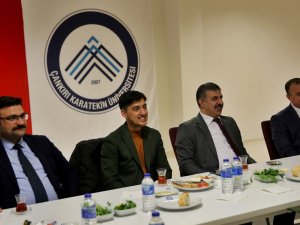 Rektör Çiftçi’den Çakü’nün Sks Personeline Tebrik Ziyareti