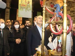 Bakan Soylu, ‘El Cezerinin Olağanüstü Makineleri Sergisi’ni Açtı