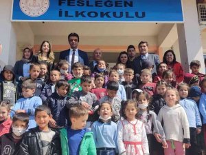 Milas Fesleğen İ̇lkokulu Kütüphaneye Kavuştu