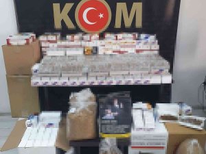 Manavgat’ta Kaçak Sigara Ve Tütün Operasyonu