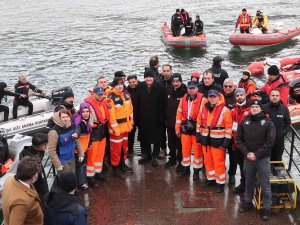 İ̇çişleri Bakanı Soylu, Eğil İlçesinde Afad’ın Dalış Tatbikatını İzledi