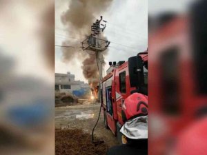Trafo Yangını Korkuttu