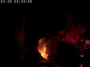 Ümraniye’de Doğal Gaz Kutusunda Korkutan Patlama