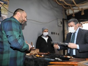 Vali Atay’dan Usta Ellere Ziyaret