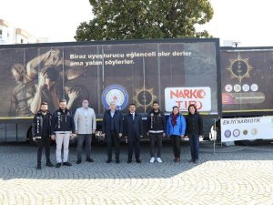 Bağımlılıkla Mücadele Narkotik Tır’ı Çanakkale’de