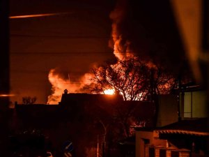 Lviv, Saldırı Sonrası Görüntülendi