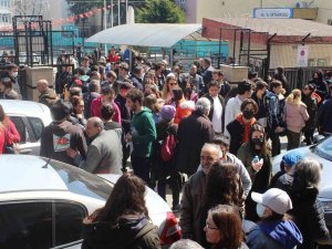 Yüzlerce Aday Askeri Öğrenci Olmak İçin Ter Döktü