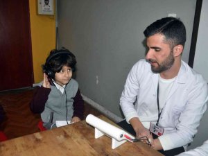 Yüksekova’da İlkokul Öğrencileri İşitme Testinden Geçirildi