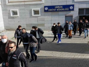 Suç Örgütü Operasyonunda Gözaltına Alınan 15 Kişi Daha Adliyeye Sevk Edildi