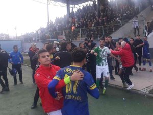 Olaylı Maç Sonrası Kamu Malına Zarar Verenler Hakkında İşlem Başlatıldı