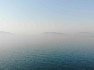 İ̇stanbul’da Kirli Hava Ve Sis Havadan Görüntülendi