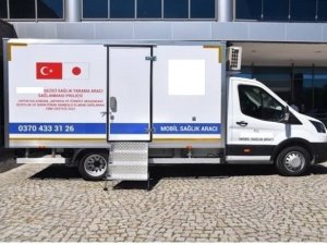 Japonya’dan Tarsus’a Hibe Sağlık Tarama Aracı