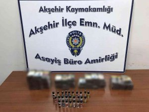 Akşehir’de Bakkal Hırsızları Tutuklandı