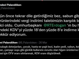 Tesk Başkanı Palandöken: “Hijyen Ürünlerindeki Vergi İndirimi Talebimizin Karşılık Bulması Sevindirici Oldu”