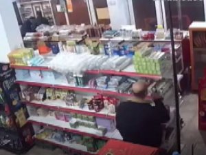 Markette İlginç Hırsızlık