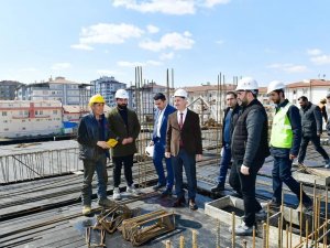 Başkan Çınar, Kentsel Dönüşüm Projesindeki Binaları İnceledi