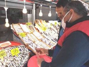 Bandırma Balık Hali Denetimden Geçti