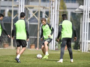 Bursaspor Taktik Antrenman Yaptı