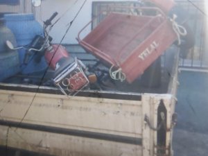 Park Halinde Çalınan Sepetli Motosikleti, Jandarma Buldu