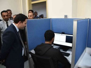 Nusaybin’de E-sınav Merkezi Açıldı