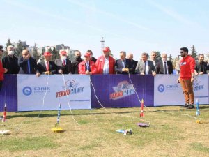 Canik’te Roketler Fırlatıldı