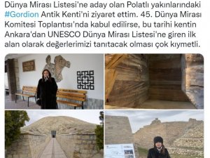 Unesco Daimi Temsilcisi Aybet, Gordion Antik Kenti’ni Ziyaret Etti
