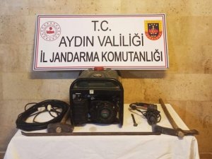 Aydın’da Kaçak Kazı Yapan 9 Şüpheli Yakalandı