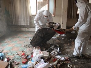 Dramın İzleri Siliniyor, Düzce’de Çöp Ev Temizlendi