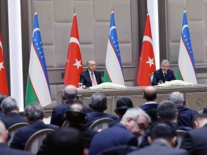 Cumhurbaşkanı Erdoğan: “Atacağımız Ortak Adımlarla Özbekistan’la Ticaret Hacmimizi 10 Milyar Dolar Seviyesine Çıkaracağız”