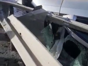 Erzurum’da Otomobil Su Kanalına Uçtu: 5 Yaralı