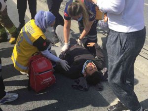 Virajı Alamayan Hafriyat Kamyonu Devrildi: Facianın Eşiğinden Dönüldü