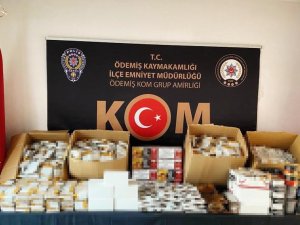 İ̇zmir’de Kaçak Tütün Operasyonu