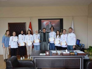 Ortaca Meslek Yüksekokulu Aşçılık Programı Öğrencilerinden Yedi Madalya