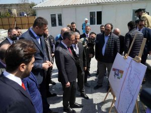 Bakan Kasapoğlu’ndan Basketbol Gelişim Merkezi İnşaatına İnceleme
